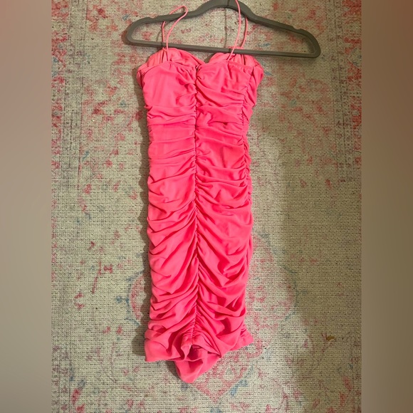 Pink Bodycon Dress - Picture 2 of 2